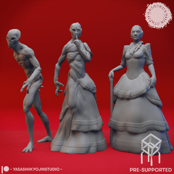 Doppelganger Transformation Bundle - Tabletop Miniature (Pre-Supported) image