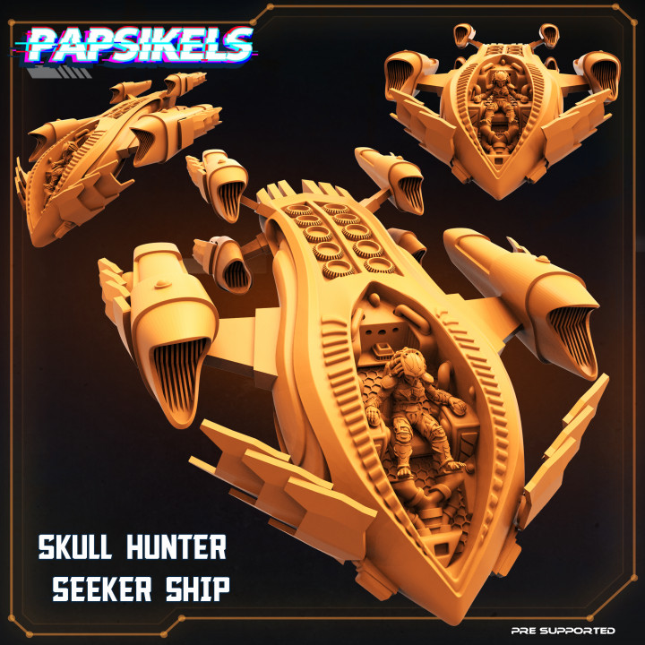 SKULL HUNTER SEEKER SHIP image