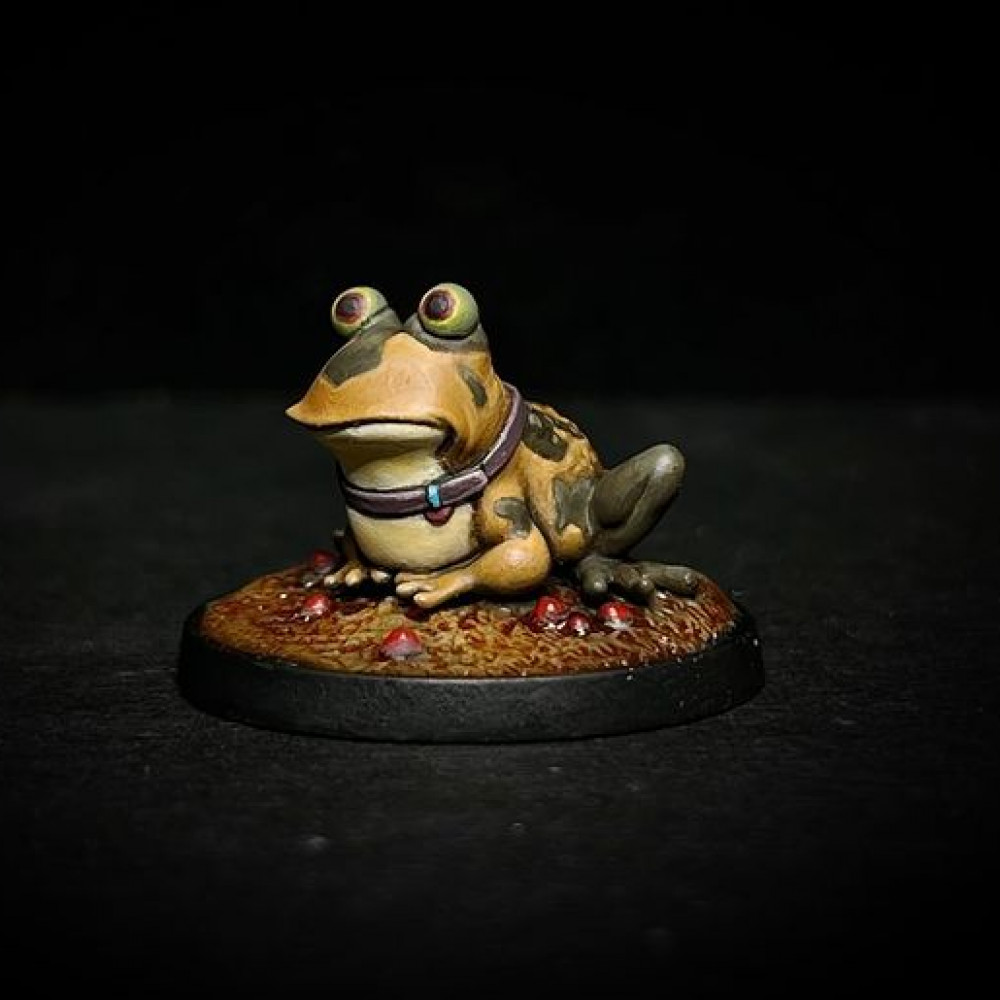3D Printable Todd the Toad by Mammoth Factory