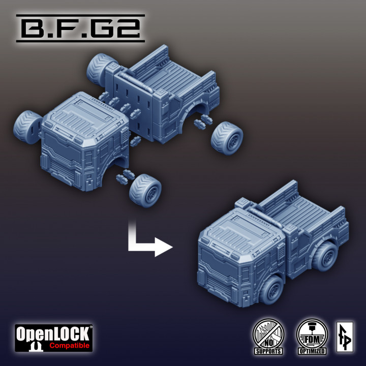 B.F.G2 Platform Bundle and B.F.G2 Truck image