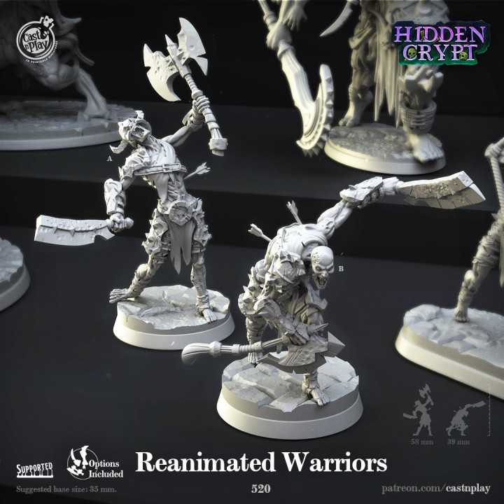 Reanimated Warriors (Pre-Supported) image