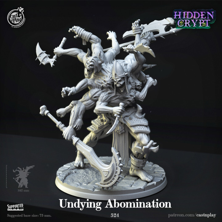 Undying Abomination (Pre-Supported) image