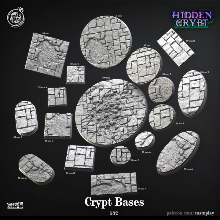Crypt Bases (Pre-Supported) image