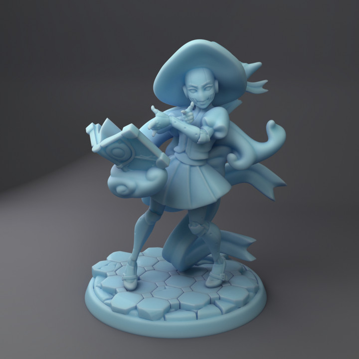 3D Printable Sailor Eberron - Warforged Magical Girl by Twin