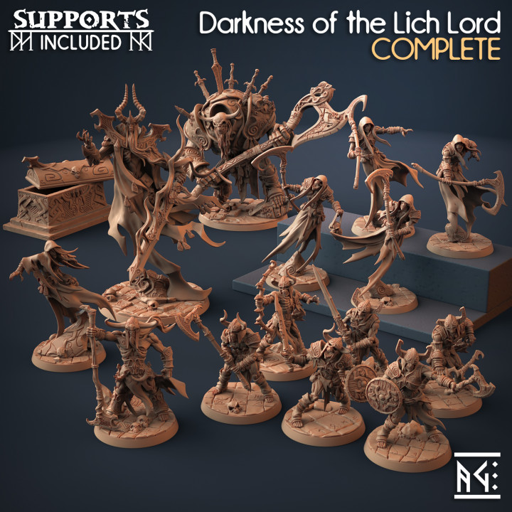 Darkness of the Lich Lord (Presupported) image