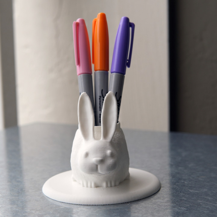 Bunny pen holder