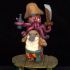 Ushar, Boondaburra Platypus Pirate with Octopus (Pre-Supported) print image