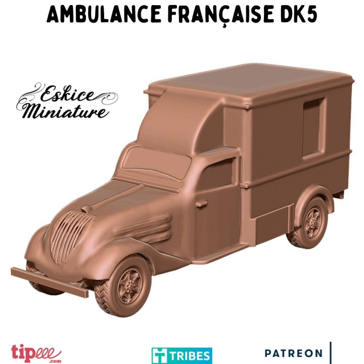 French Ambulance DK5 - 28mm image