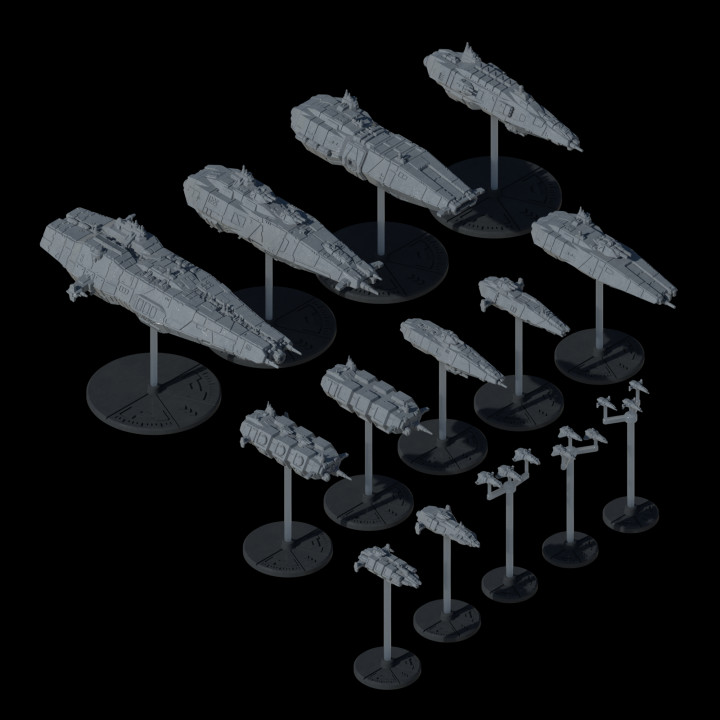 Consortium Spacefleet – STL Megapack image