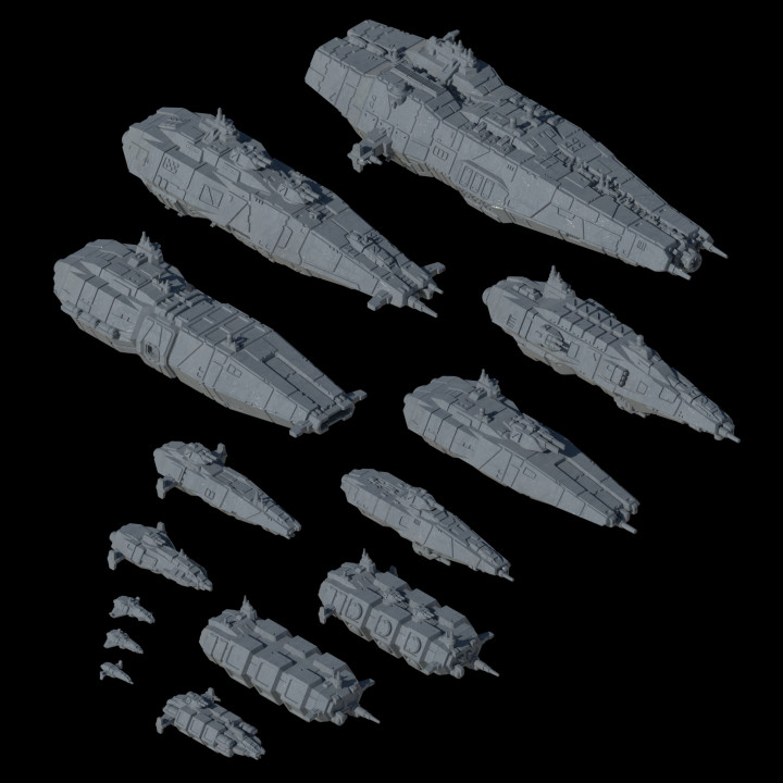 Consortium Spacefleet – STL Megapack image