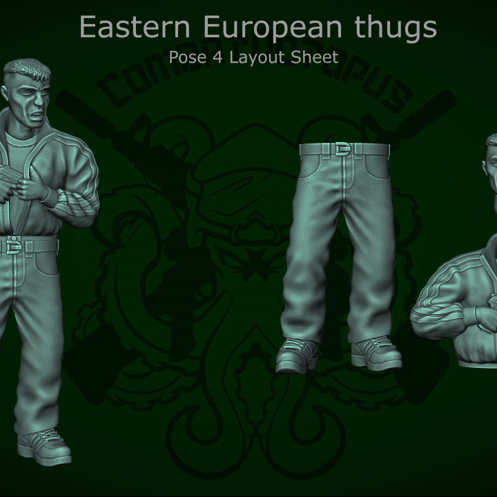 Patreon pack 09 - March 2022 - East European thugs image