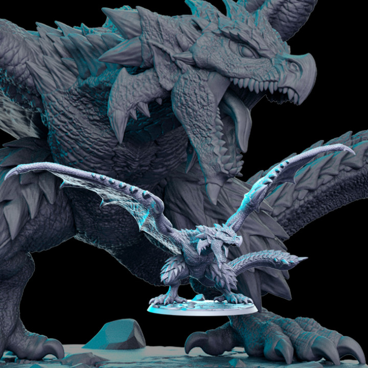 Thorndrake - Dragon Monster - 32mm - DnD image