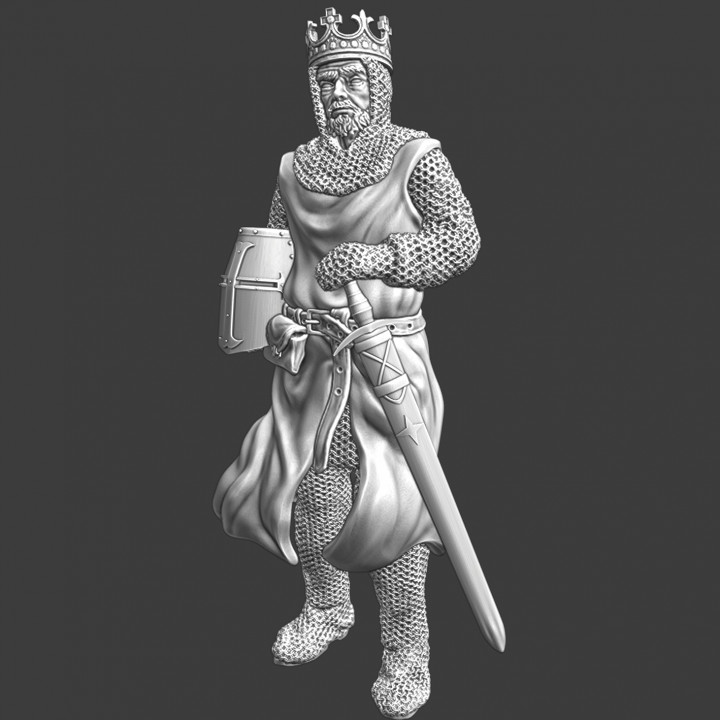 Medieval King - Relaxed pose image