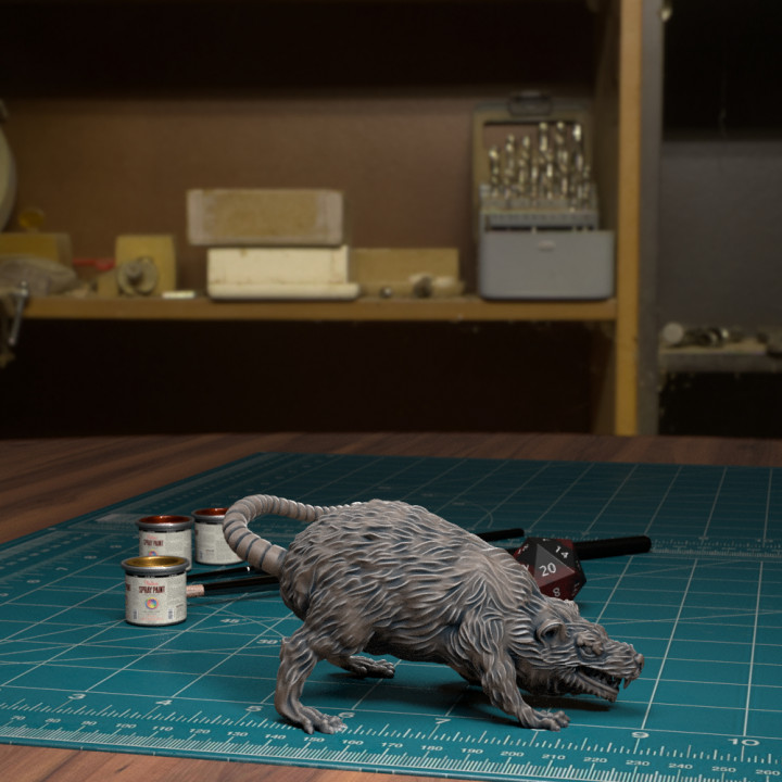 Giant Rat 01 [Pre-Supported] image