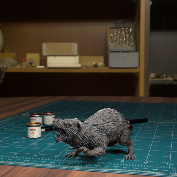 Giant Rat 07 [Pre-Supported] image