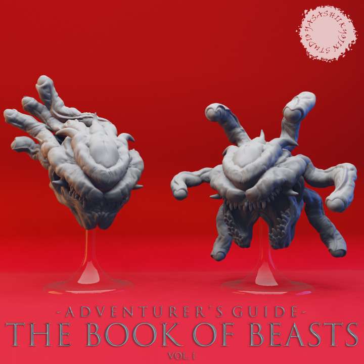 Eye Tyrants - Book of Beasts - Tabletop Miniatures (Pre-Supported) image