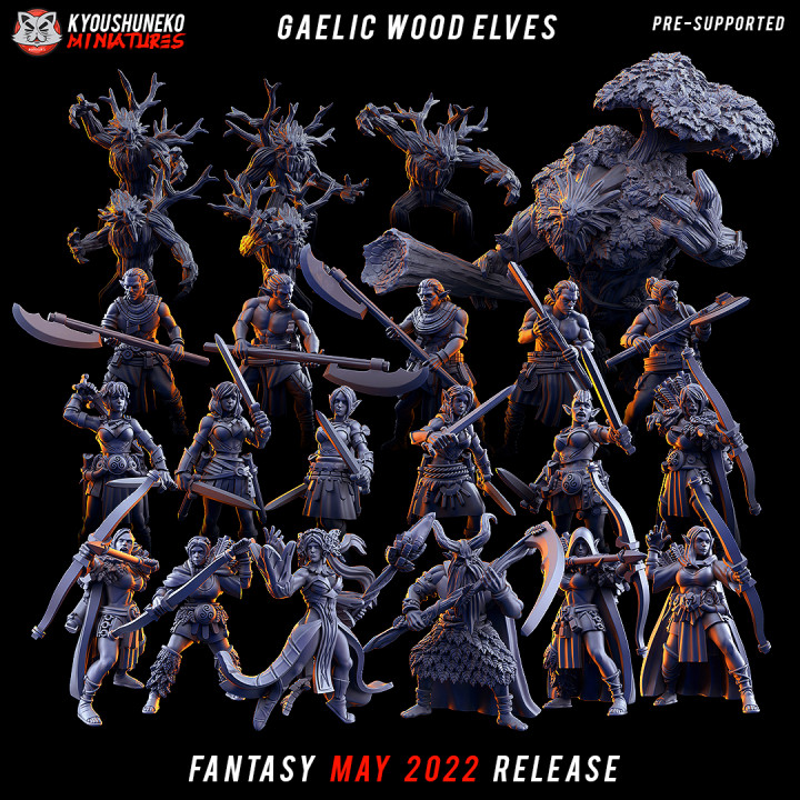May 2022 Fantasy Release - Gaelic Wood Elves image