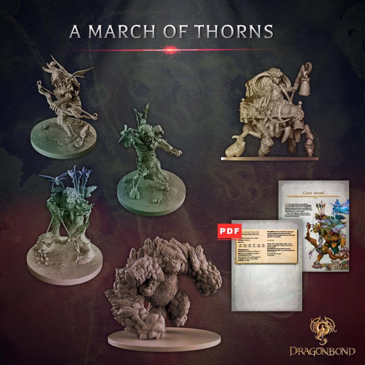 Dragonbond Tribes Bundle 5: A March of Thorns image