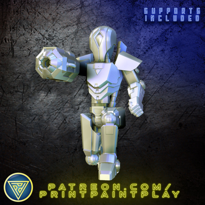 Imperial Battle Robots Set image