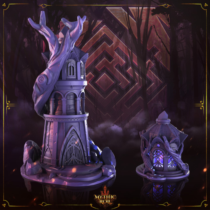 Elven Buildings (decorative)| Mythic Roll image