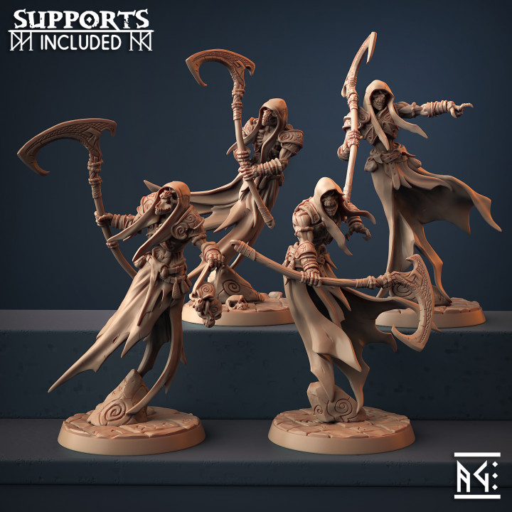 Skutagaard Wraiths - 4 Modular Units - Darkness of the Lich Lord image