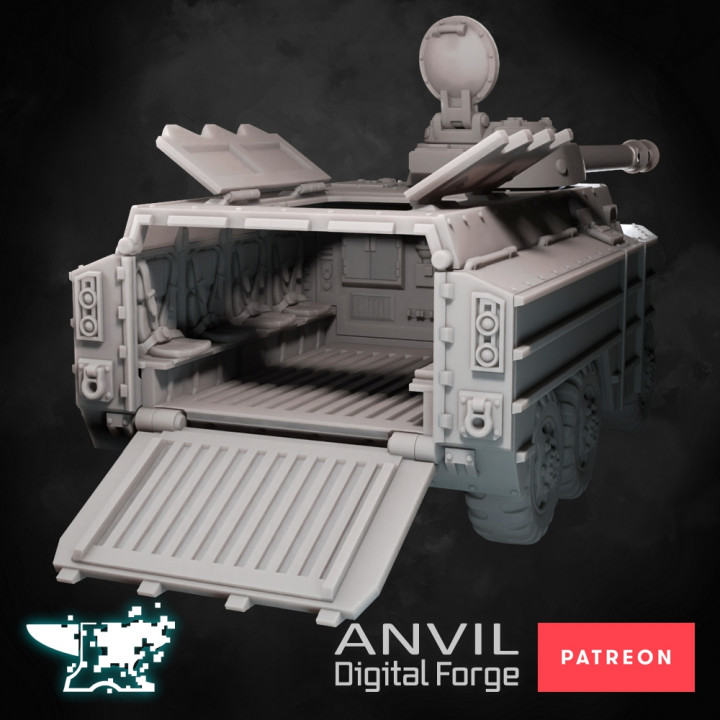 Modular Infantry Fighting Vehicle (Amphibious) - Anvil Digital Forge August 2021 image