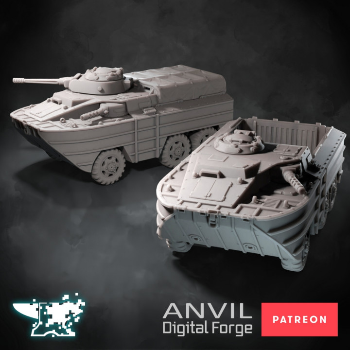 Modular Infantry Fighting Vehicle (Amphibious) - Anvil Digital Forge August 2021 image