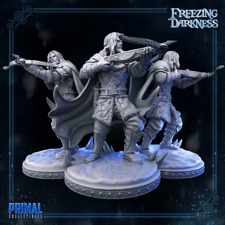 Mercenary  - Man-at-arms - Magnus - FREEZING DARKNESS - MASTERS OF DUNGEONS QUEST image