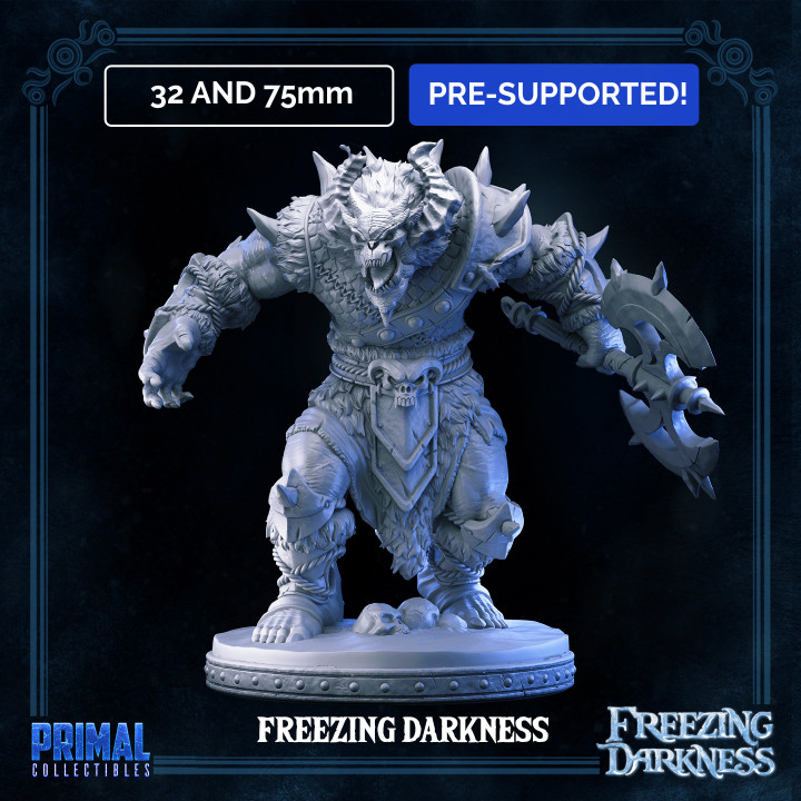 Boss - Creature - FREEZING DARKNESS - MASTERS OF DUNGEONS QUEST image