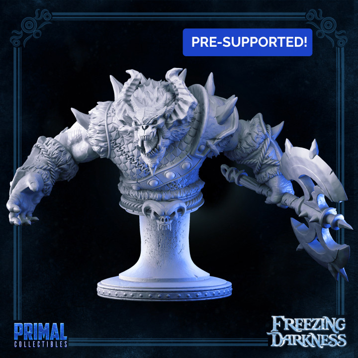 Boss - Creature - bust - FREEZING DARKNESS - MASTERS OF DUNGEONS QUEST image