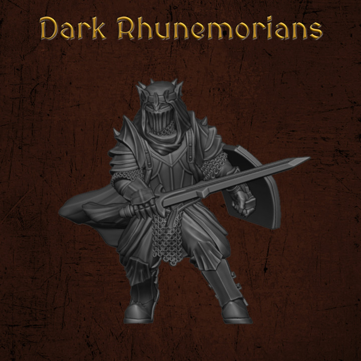 Dark Rhunemorian / Black Knight Warriors's Cover