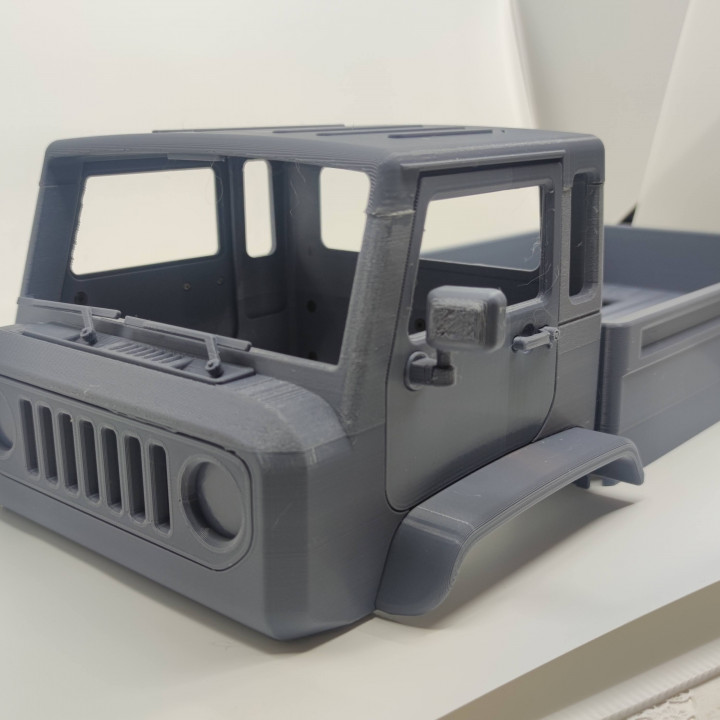 3D Printable ahead RC 1/10 Crawler FC body by Ian Jim