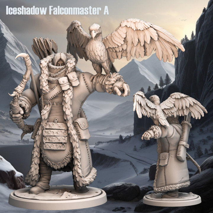 Iceshadow Falconmaster - Frost Tribe's Cover