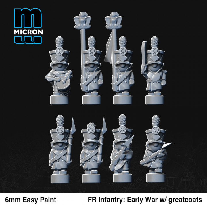 French Infantry: Early war with Greatcoats image
