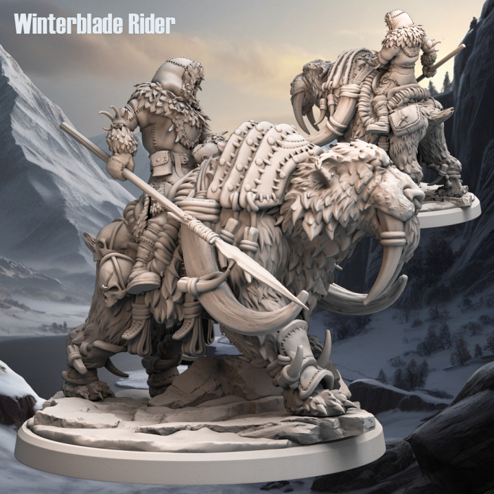 Winterblade Rider - Frost Tribe's Cover