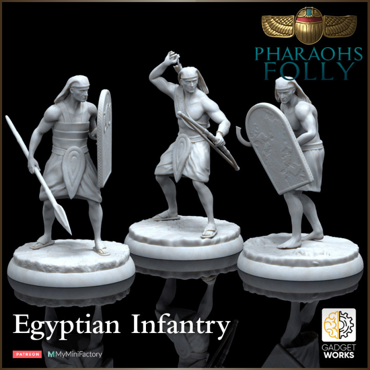 Egyptian Infantry - Pharaohs Folly image
