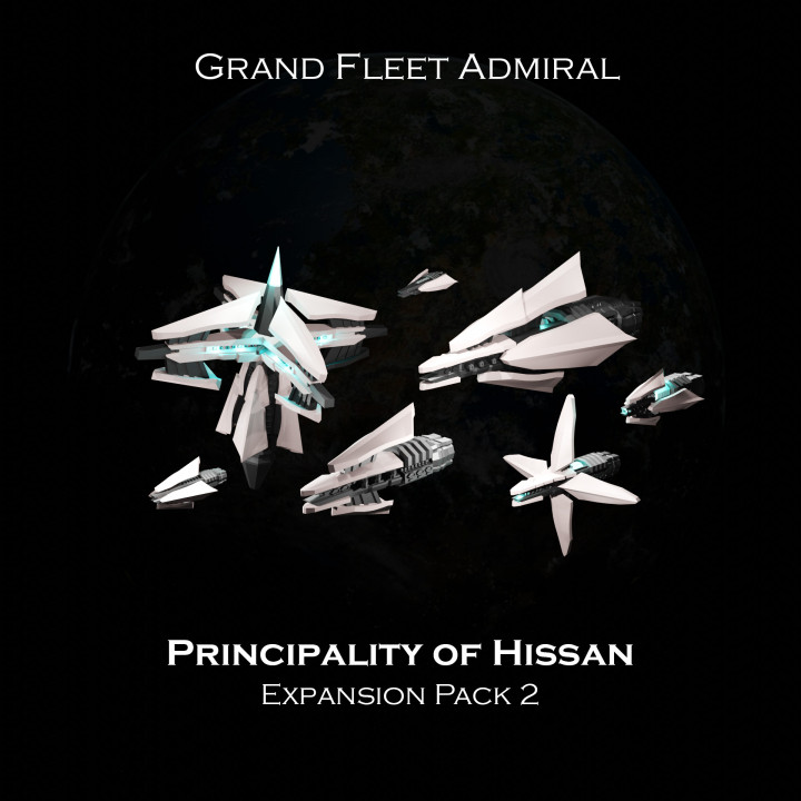 SCI-FI Ships Expansion Pack 2 - Principality of Hissan - Presupported image