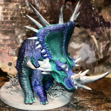 Picture of print of Brutaceratops | PRESUPPORTED