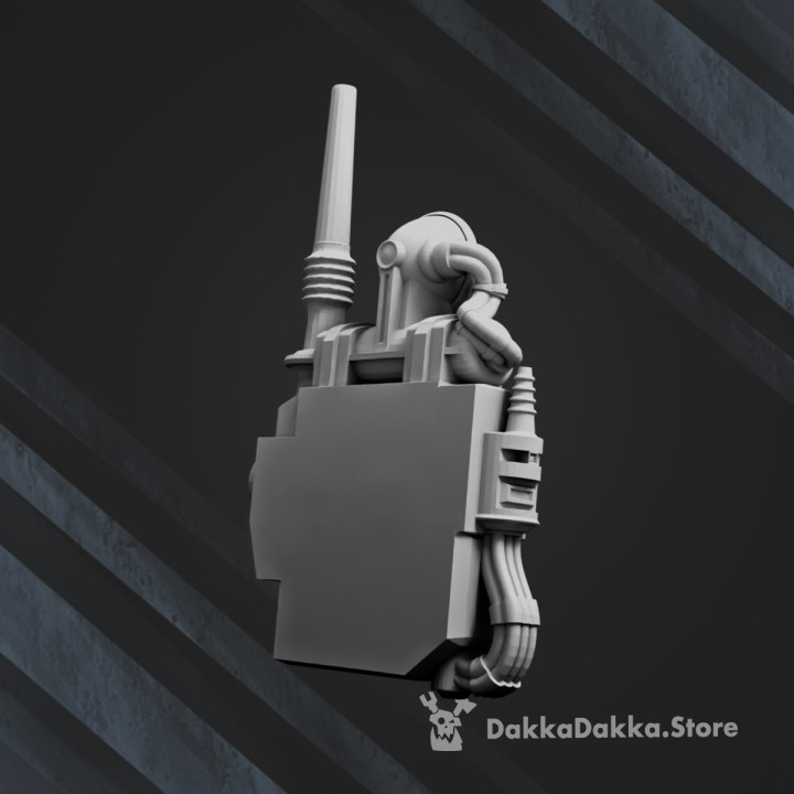 Imperial Guard Backpack bits x4 image