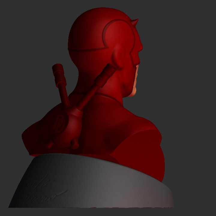daredevil bust 1/4 by guido vicario image