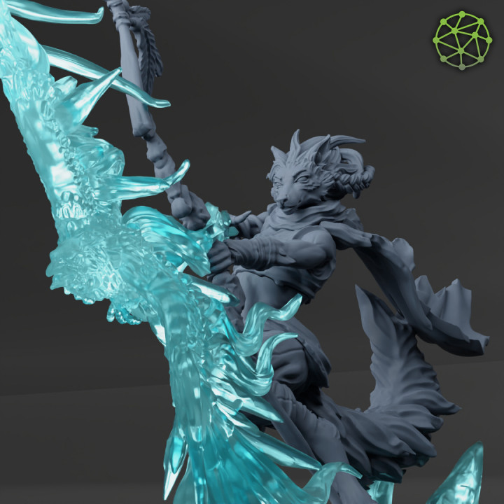 Asher Frostfang, the Ice Wolf Hunter image