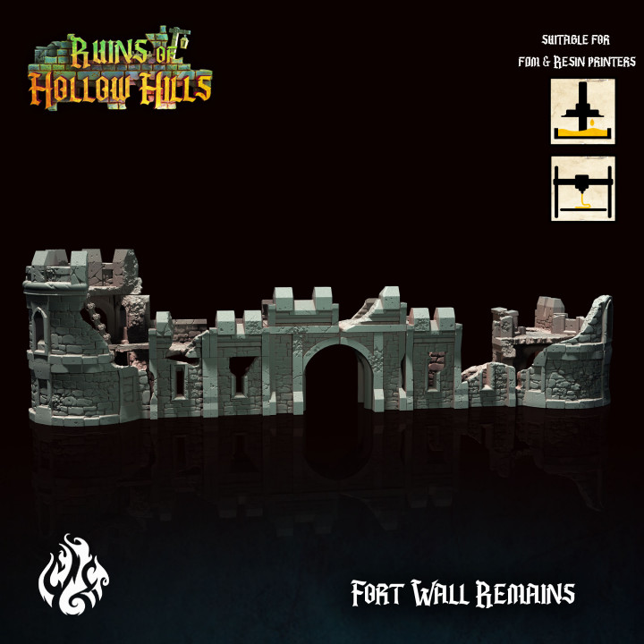 Fort Wall Remains - Ruins of Hollow Hills image