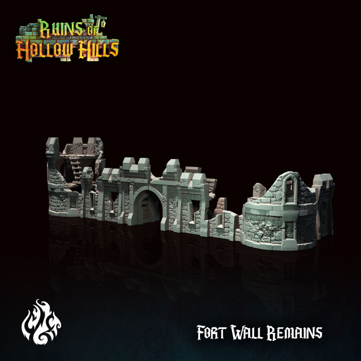 Fort Wall Remains - Ruins of Hollow Hills image