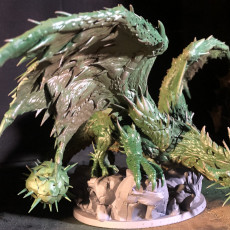 Picture of print of Cactus Dragon - Supported