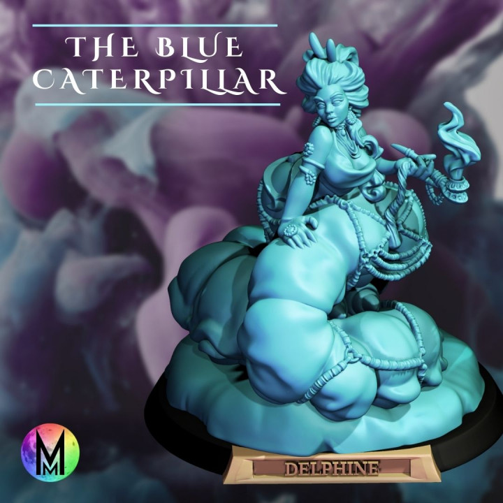 The Blue Caterpillar (Both 75mm and Heroic gaming scale ) image