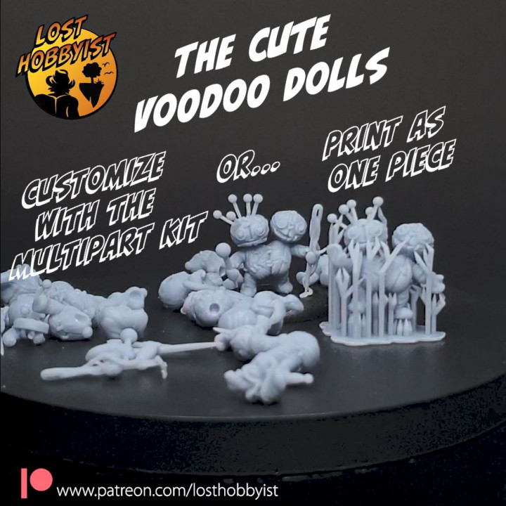 The Voodoo Priestes and her Dolls image