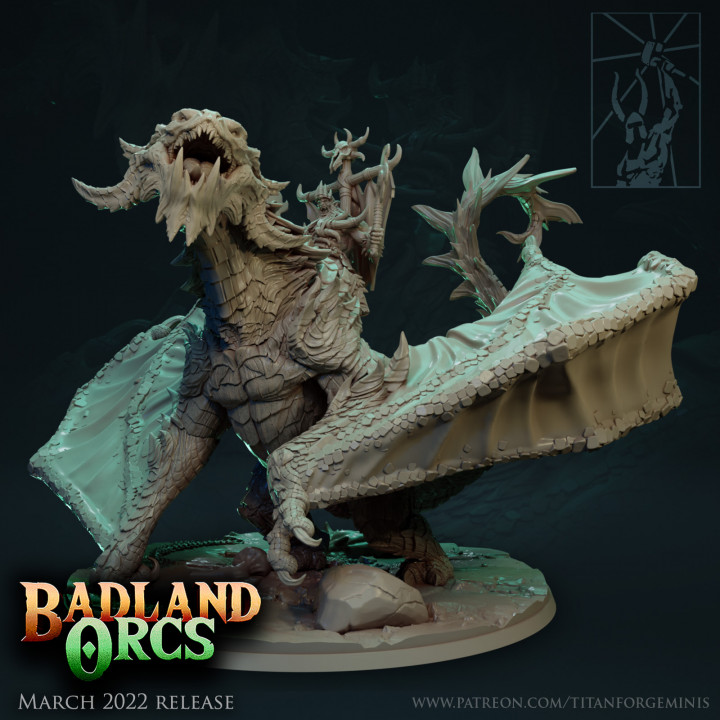 Badlands Orcs Lord on Wywern image