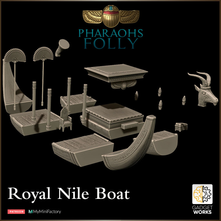 Egyptian River Boat - Pharaoh's Folly image