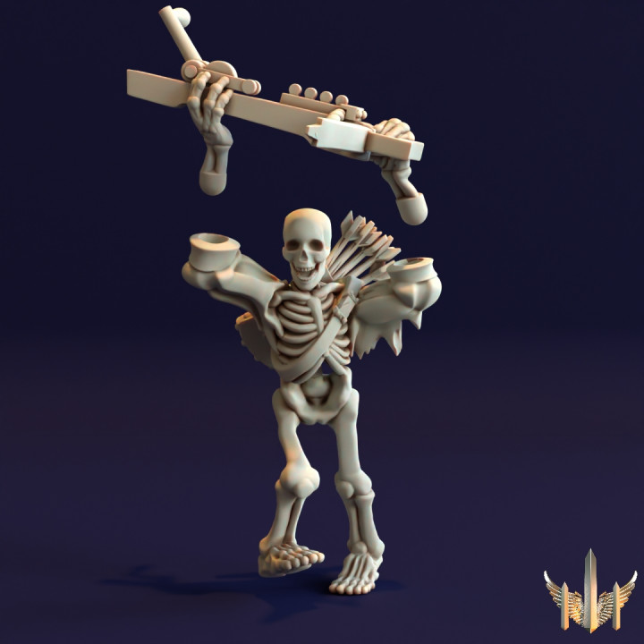 Skeleton Grunt Crossbow Pose 03 image