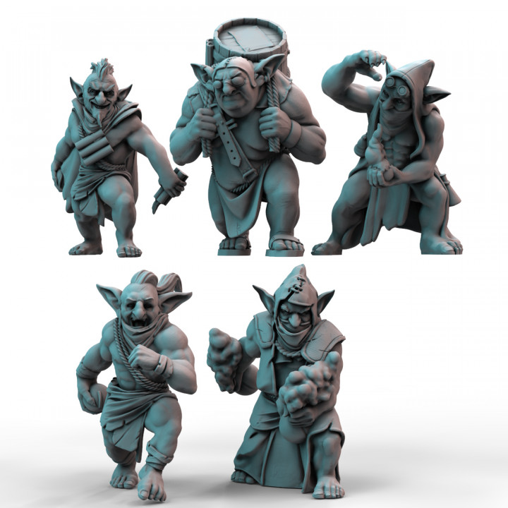 Goblin Explosive Specialists (pre-supported) image